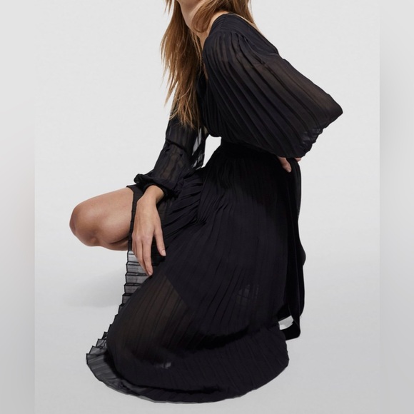 The Kooples Black Maxi Dress - worn but in great condition. Size: S - Picture 5 of 6